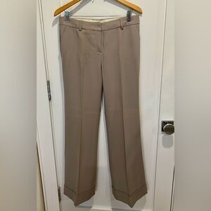 J Crew Favorite Fit Dress Pants 8 NWT New Taupe  $128